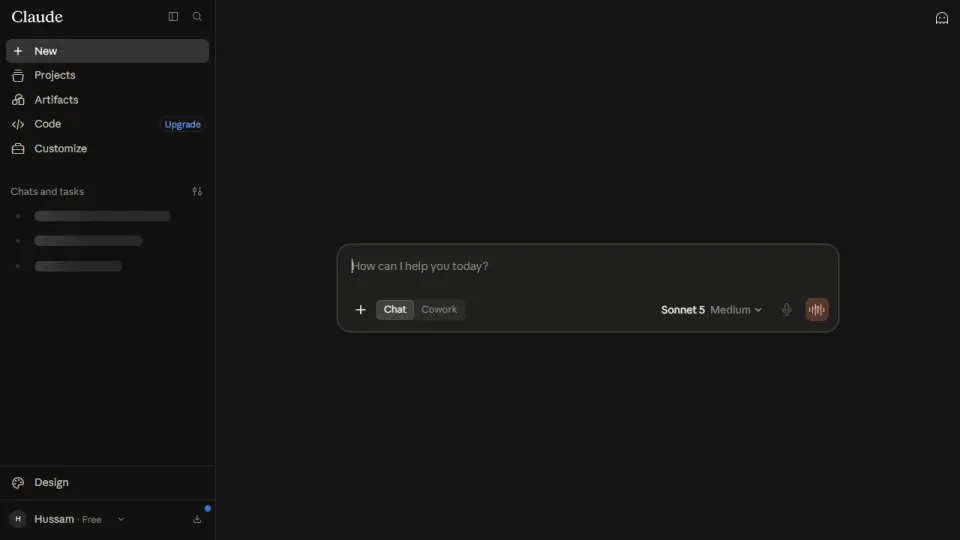 Claude AI assistant interface — our free AI tools guide