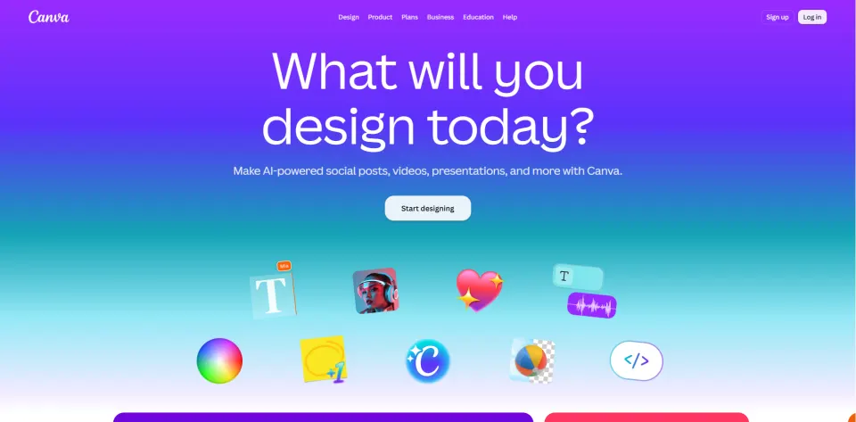 Canva AI design interface — our free AI tools guide
